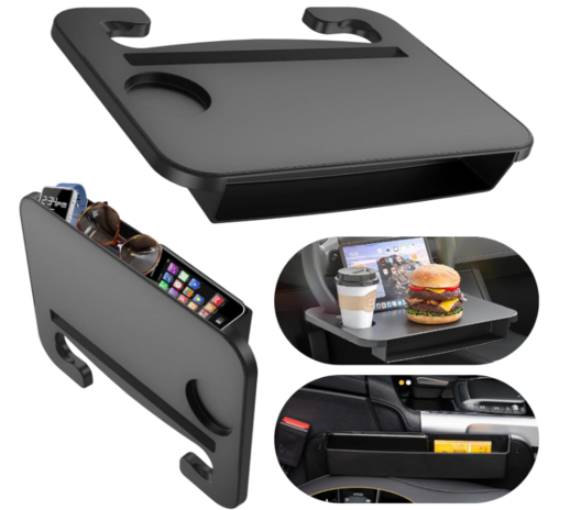 Road Trip Planning 2 steering wheel table tray