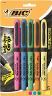 BIC BRITE LINES GRIP ASSORTED BLISTER PACK 5PK Pack Size: 6