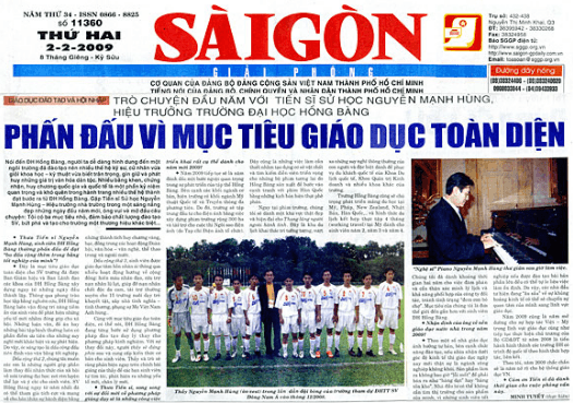 Bài tường thuật phát trên báo in