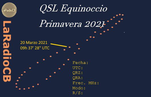 QSL Equinoccio en CB27Mhz