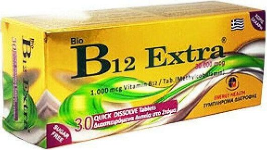 Medichrom Vitamin B12 Extra 1000mgc 30 Δισκία