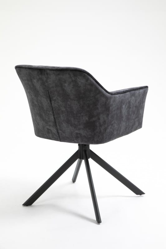 Design Stolička Loft dunkelsivá drehbar