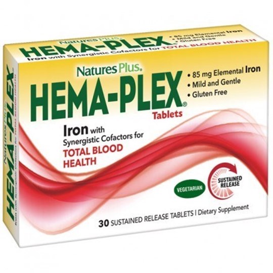 Natures Plus Hema Plex 30tabs