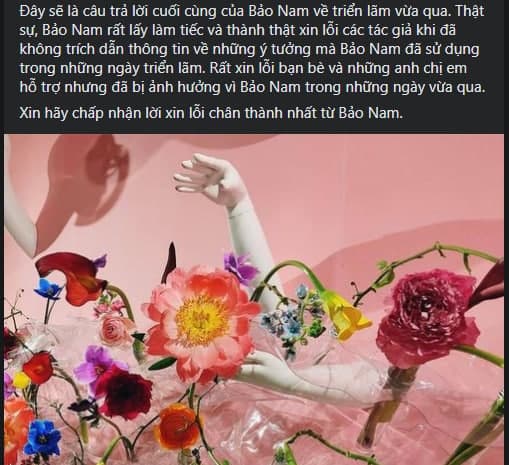 Bảo Nam chính thức lên tiếng xin lỗi