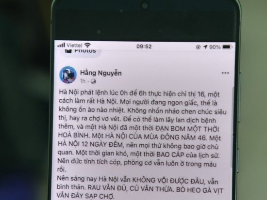 Facebook Hằng Nguyễn bị mời làm việc do phát ngôn phân biệt vùng miền