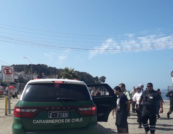 Playa El Durazno de Quintero