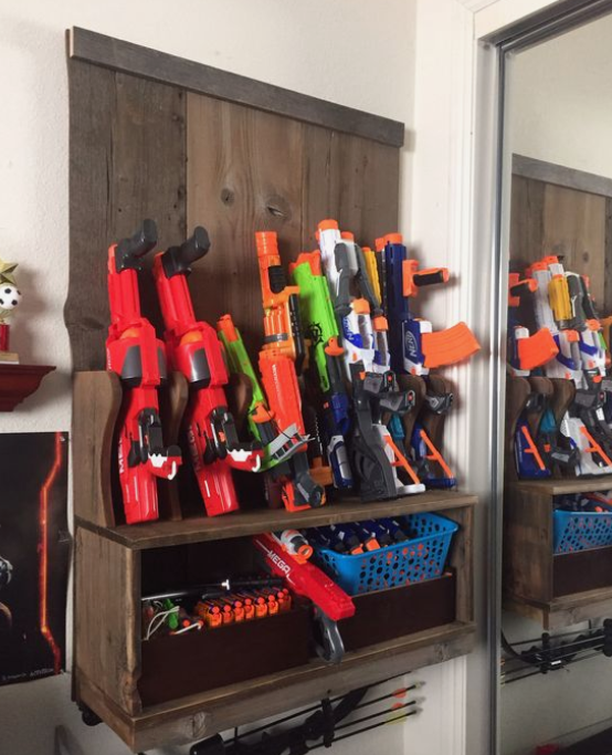 Best 5 Nerf Storage Ideas For Small Spaces | Organize Declutter