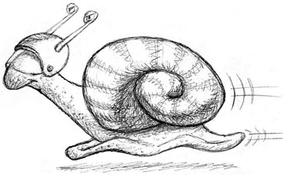 snails-pace