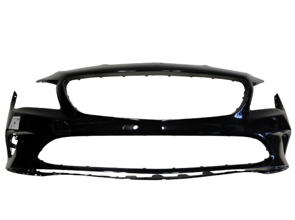 MERCEDES ZDERZAK PRZEDNI NA PTS 696 CZARNY CLA 117 C117 X117 W117 LIFT