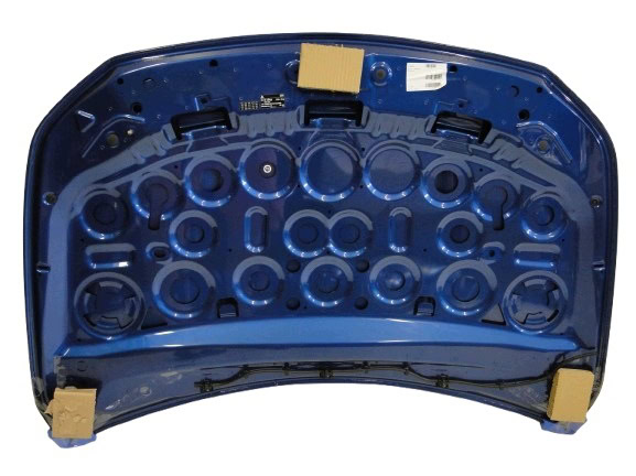 MERCEDES MASKA POKRYWA SILNIKA NIEBIESKA 970 CLA 118 W118 A KLASA 177 W177