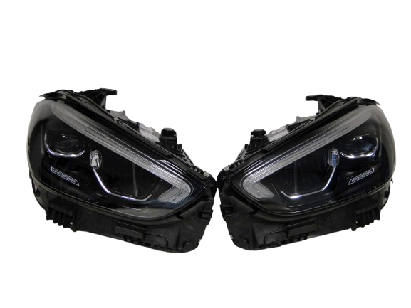 MERCEDES C KLASA 206 LAMPA PRZEDNIA PRAWA LEWA LED HIGH PERFORMANCE KOMPLET