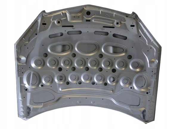 MERCEDES MASKA POKRYWA SILNIKA 63 AMG SREBRNA 775 C 204 W204 PRZED LIFTEM
