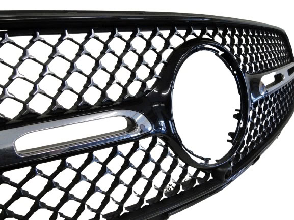 MERCEDES GRILL AMG ATRAPA CHŁODNICY CZARNY KAMERA GLC 254 X254 C254