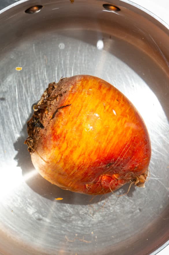 Boiling a Yellow Beet