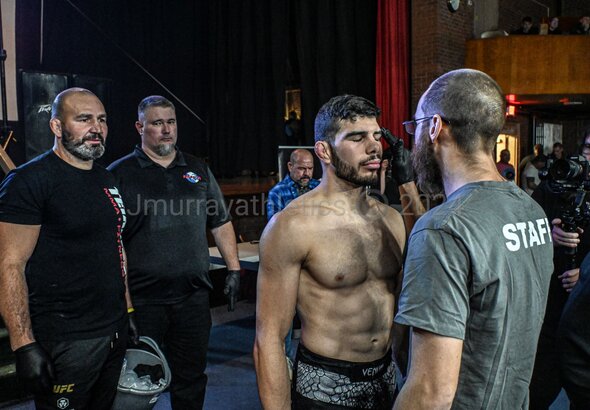 Battle at Barre 15, 150 Kickboxing Blake Swanson v Ryan Teixeira Silva Photo By John Murray