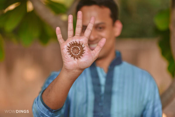 mehendi shot destination Wedding photography -priyanka-srinivas- WOWDINGS- chomu palace-jaipur