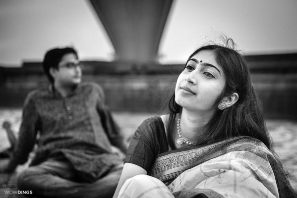 couple on the ganges in kolkata