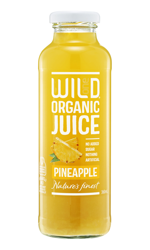 Wild One Organic Pineapple 360ml Pack Size:12