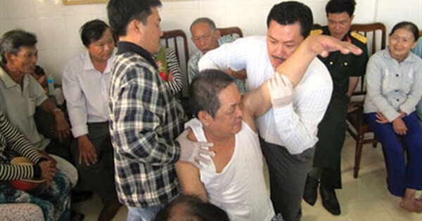 Ông Võ Hoàng Yên về chữa bệnh tại Quảng Ngãi