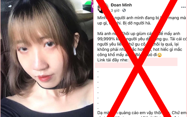 Mặc kệ thị phi, cô gái 12 mối tình đăng link quảng cáo app khiêu dâm