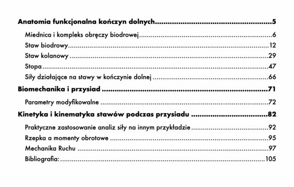 Biomechanika Przysiadu 7 Biomechanika Przysiadu