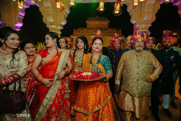 bride entry in garwali wedding