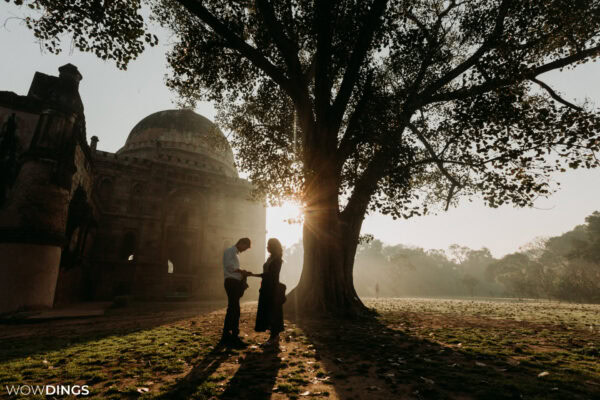 Pre-wedding photography in Lodhi garden