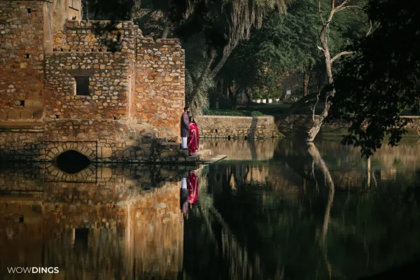 Pre-wedding photography of muslim couple in delhi