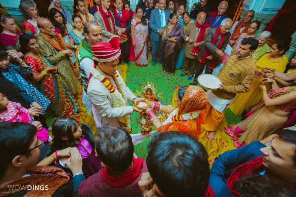 destination wedding photography by wowdings at chomu palace, jaipur