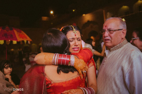 vidai destination wedding photography by wowdings at chomu palace, jaipur