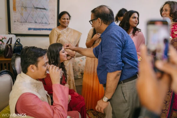 Roka Ceremony Photography at Greater Kailash