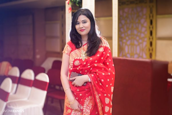 a guest in a choklong marriage ceremony