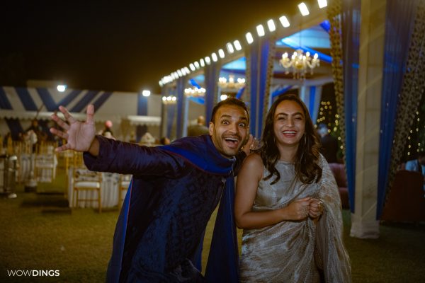 Friends of Bollywood Actress Sarah Hashmi at her Delhi Farmhouse wedding