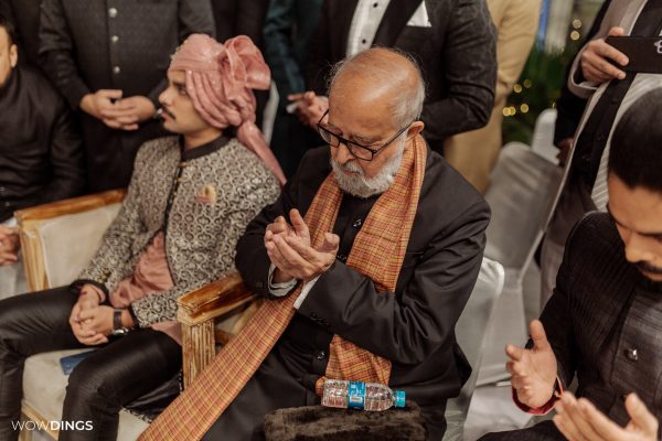Sohail Hashmi wedding dua at his daughter Sarah Hashmi wedding