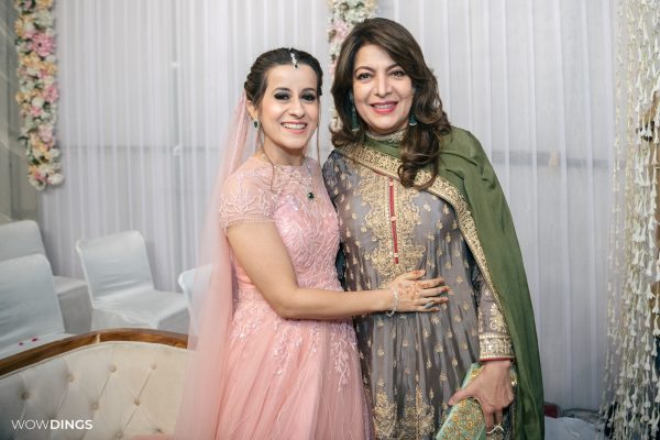 Sarah Hashmi and Jab we met actor Divya Seth at Sarah's wedding