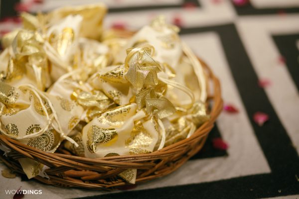 Wedding favor candy bag muslim wedding sarah hashmi nikaah
