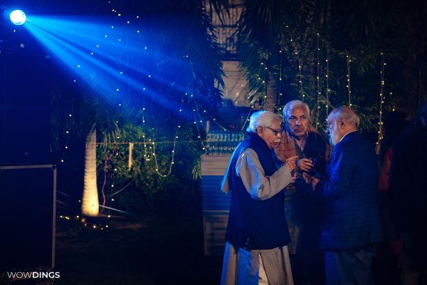 bollywood actor Sarah Hashmi wedding cocktail Event in delhi