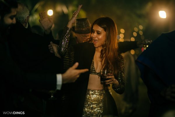 Sarah Hashmi wedding guests dancing Sangeet/ Cocktail Event party