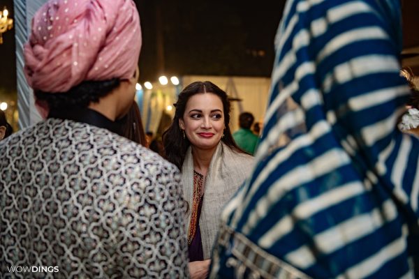 Diya Mirza at a Muslim wedding event in Delhi