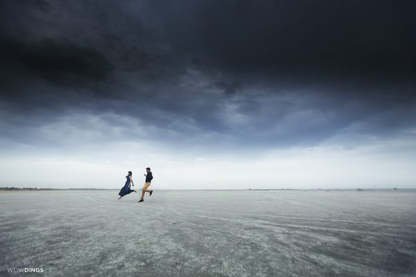 Pre-wedding photography in Sambar lake