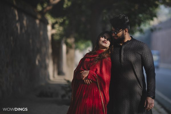 Pre-wedding in Delhi streets