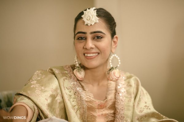 Mehendi ceremony of a muslim wedding