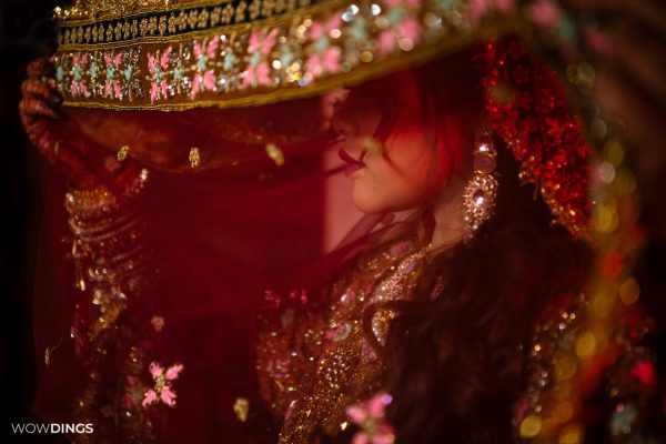 a beautiful muslim bride