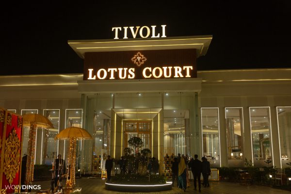 muslim wedding reception decor in tivoli lotus court