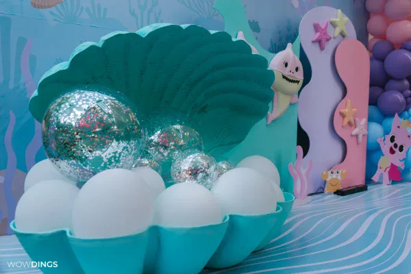 Delhi birthday party in daylight