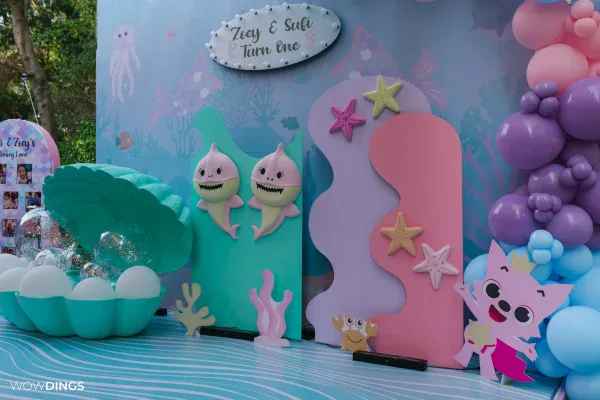 Delhi birthday party in daylight