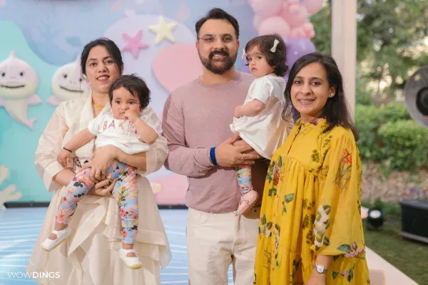 Delhi birthday party in daylight