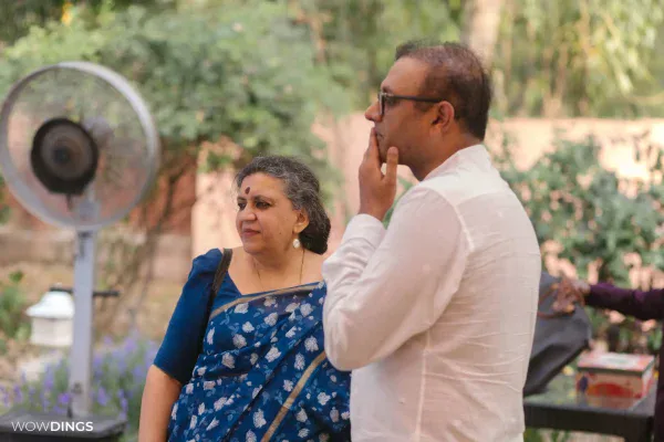 Delhi birthday party in daylight