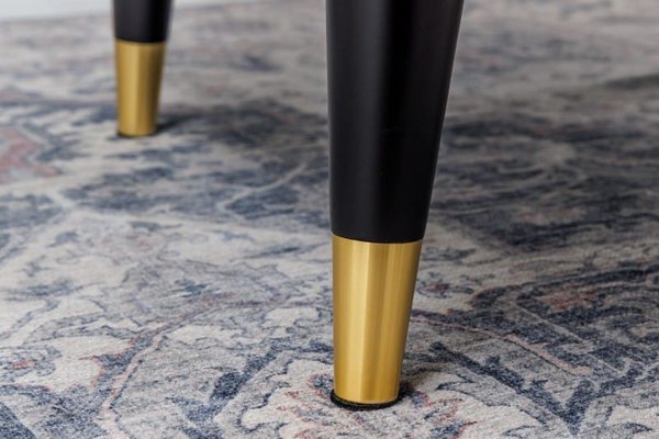 Kreslo Don biela Teddystoff zlatáene Kappen