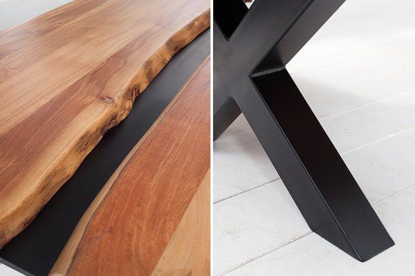 Konferenčný stolík Amazonas 100cm agát 38mm